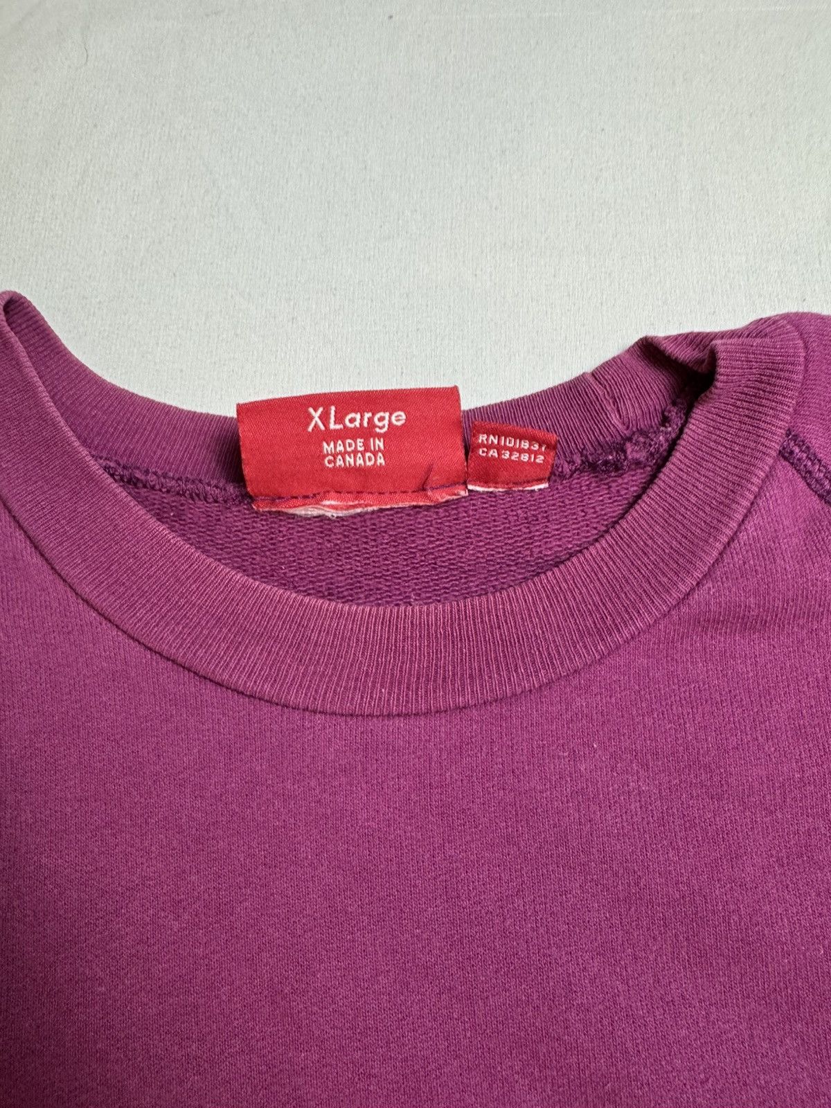 Supreme Supreme Magenta Screenprint Box Logo Crewneck 2007 Size US XL / EU 56 / 4 - 4 Thumbnail
