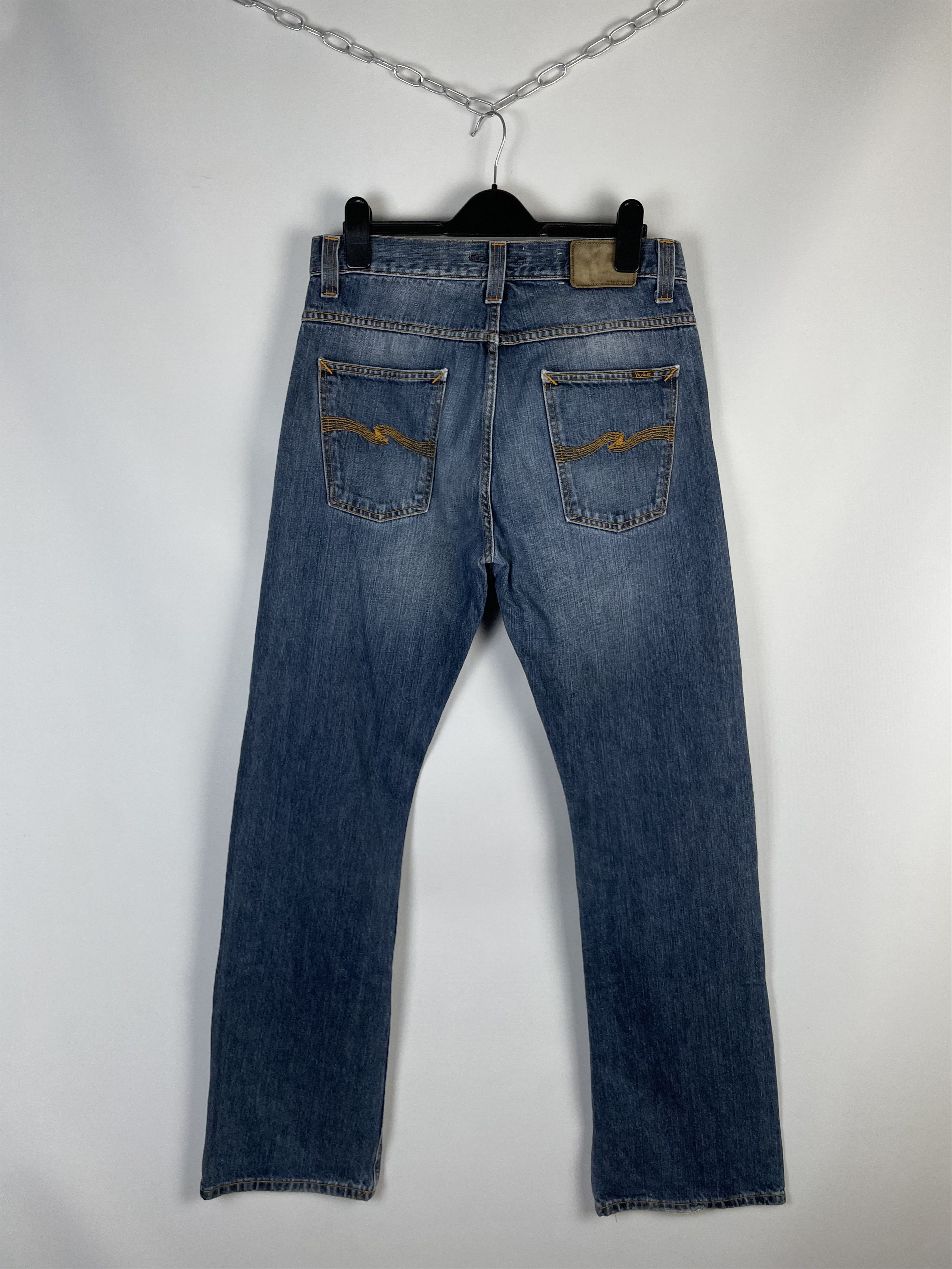 Japanese Brand Nudie Jeans Vintage Mens Denim Pants Size US 33 - 1 Thumbnail