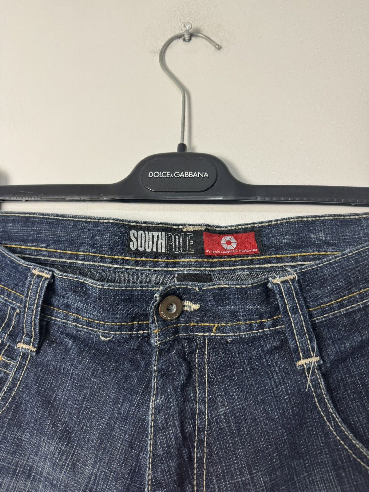 Southpole Vintage Southpole Baggy Denim Shorts Y2K Wide Fit Jorts Size US 32 / EU 48 - 6 Thumbnail