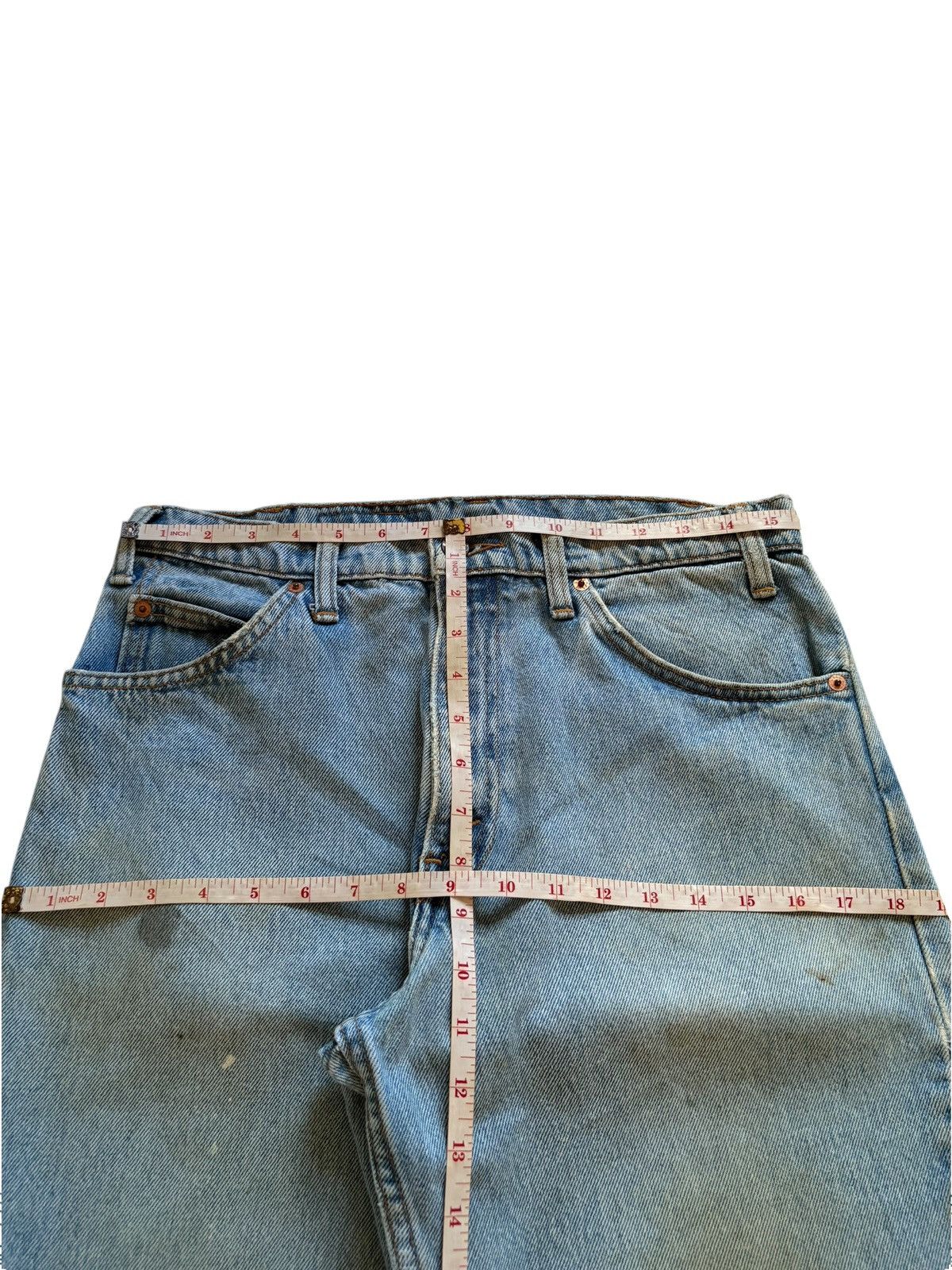 Levi's × Levi's Vintage Clothing Vintage 90s Levis 550 Orange Tab Mud Wash Baggy Jean Short Size US 31 - 15 Thumbnail