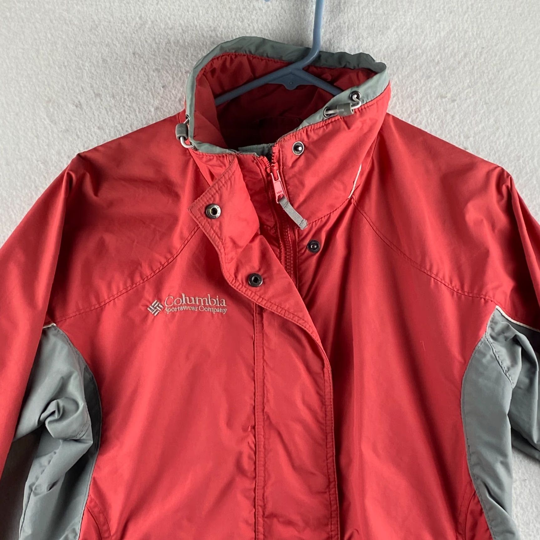 Pinko Columbia Jacket Womens Small S Pink Full Zip Softshell Snow Outerwear Interchangeable Core Regular Fit Winter Spring Fall Women (No extra text) Size S / US 4 / IT 40 - 2 Thumbnail