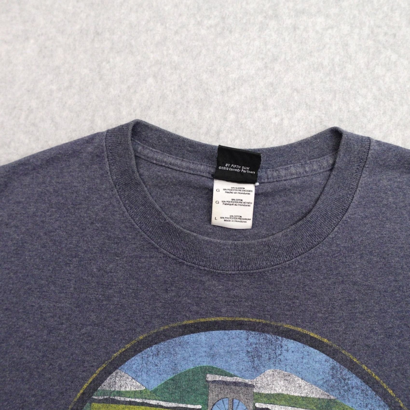 Vintage South Park Shirt Large Adult Blue Fifth Sun 2010 Comedy Central T-Shirt Mens Size US L / EU 52-54 / 3 - 5 Thumbnail