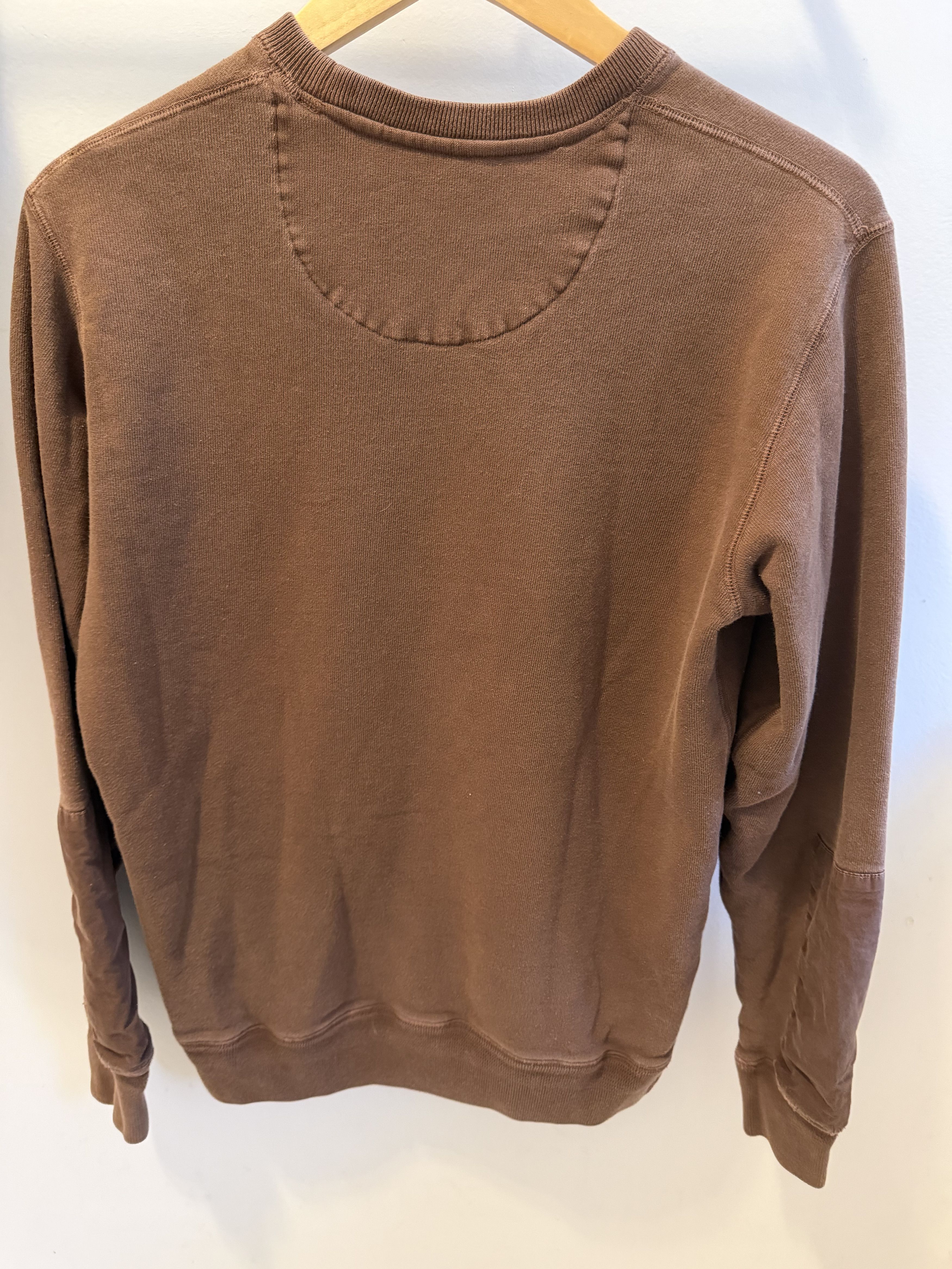 Stussy Stüssy Deluxe Crewneck | Brown | Archive World Tour Era Size US M / EU 48-50 / 2 - 2 Thumbnail