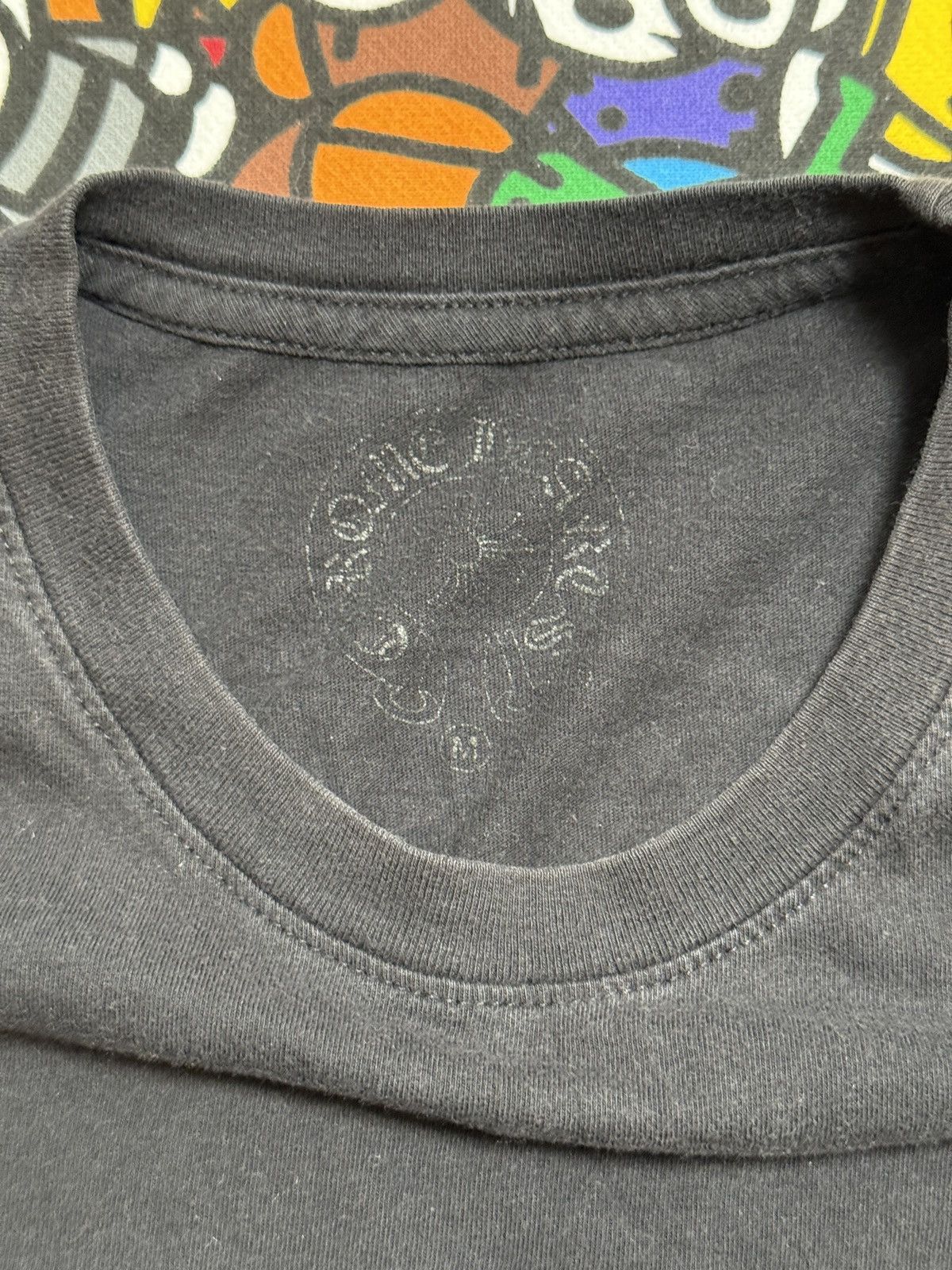 Chrome Hearts Chrome Hearts Black Horseshoe Logo Tee Size US M / EU 48-50 / 2 - 6 Thumbnail
