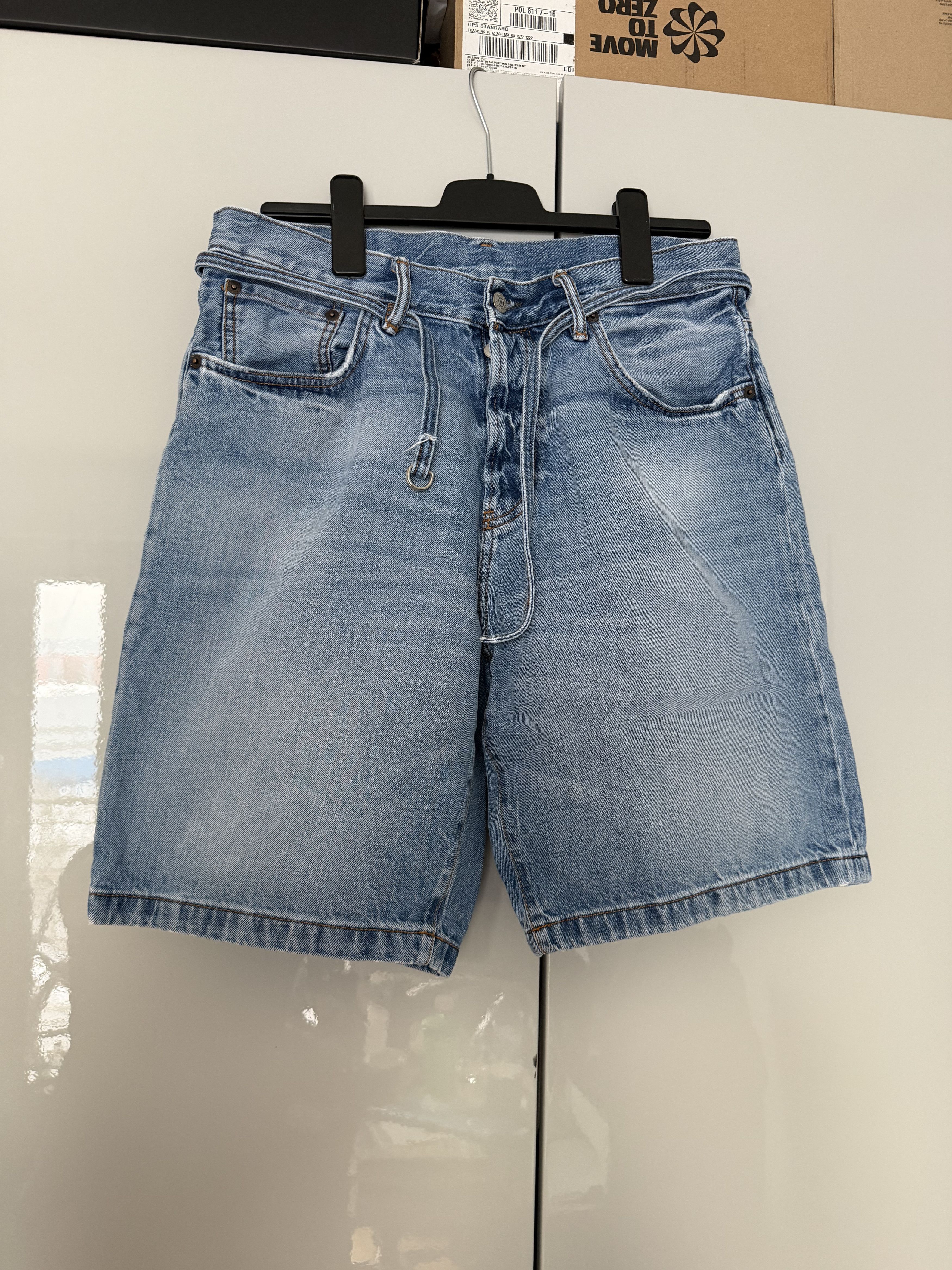Acne Studios Roland denim shorts jorts