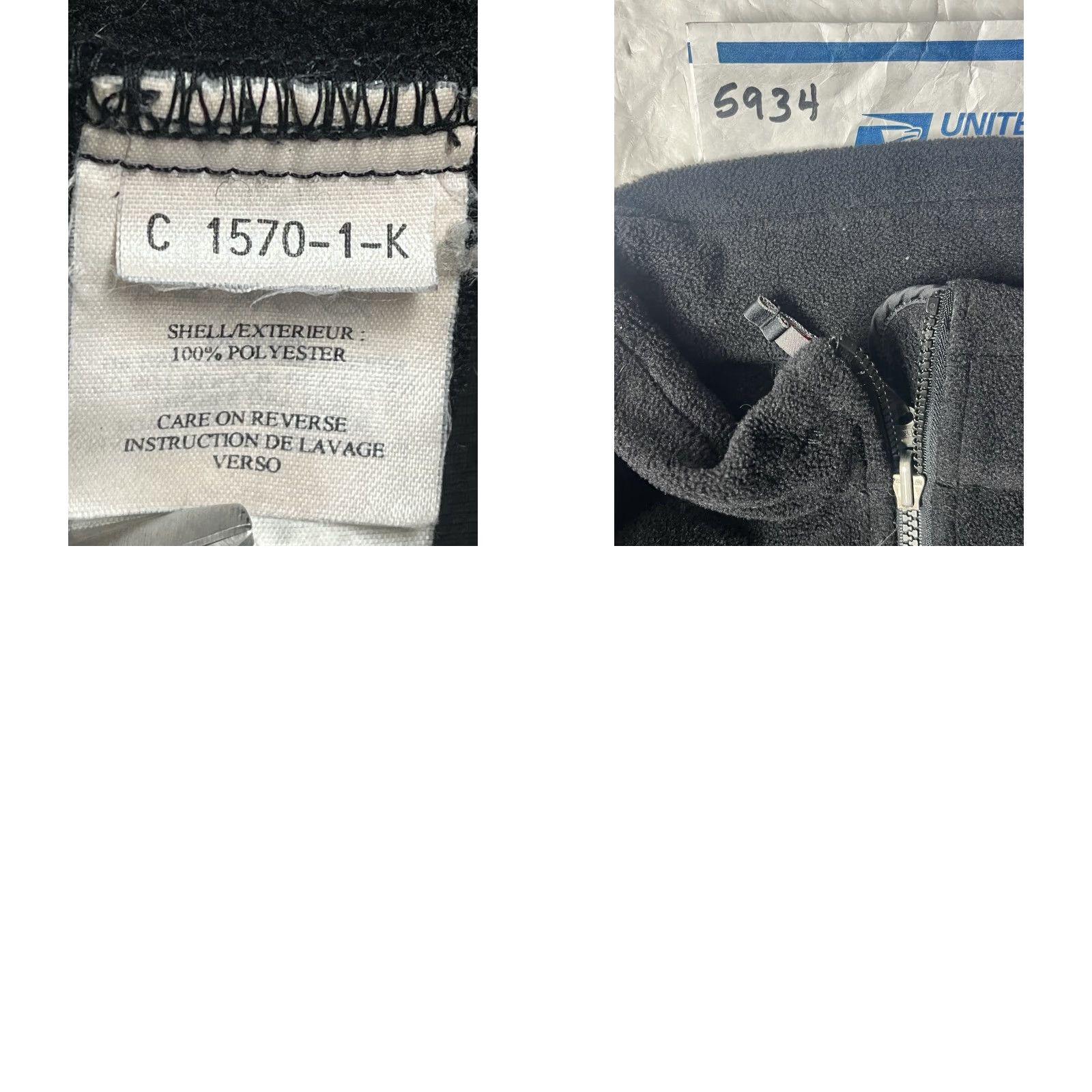 Marmot Marmot Jacket Mens M Black Fleece Full Zip Pockets Stand Collar Regular Size US M / EU 48-50 / 2 - 8 Thumbnail