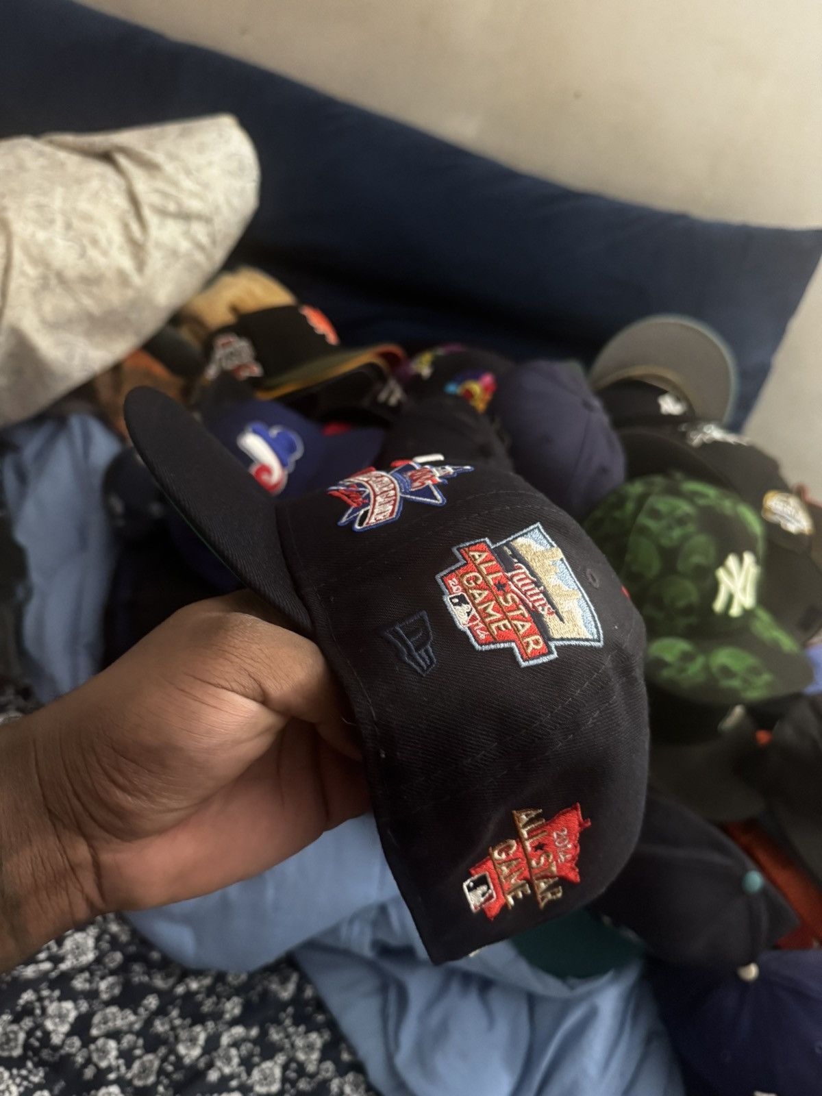 Hat Club Hat club Minnesota Twins sz 7 3/8 Size ONE SIZE - 3 Thumbnail