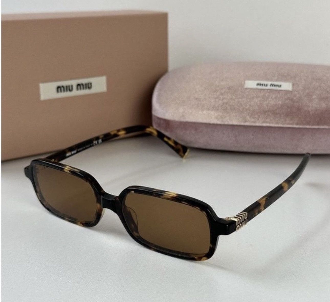 Miu Miu × Vintage NEW Miu Miu sunglasses SMU 11ZS 16K-5S0 Size ONE SIZE - 5 Thumbnail