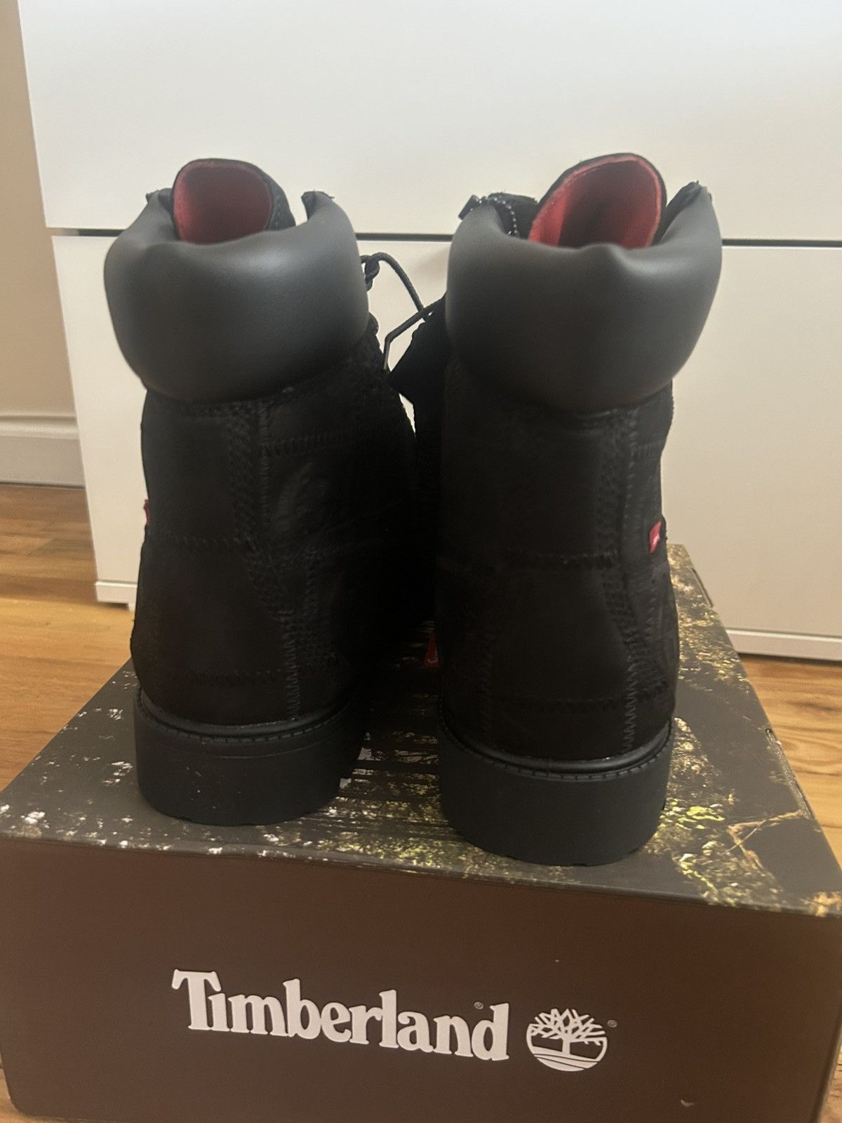 Supreme × Timberland Timberland x Supreme Patchwork Black Boot Size US 11 / EU 44 - 3 Thumbnail