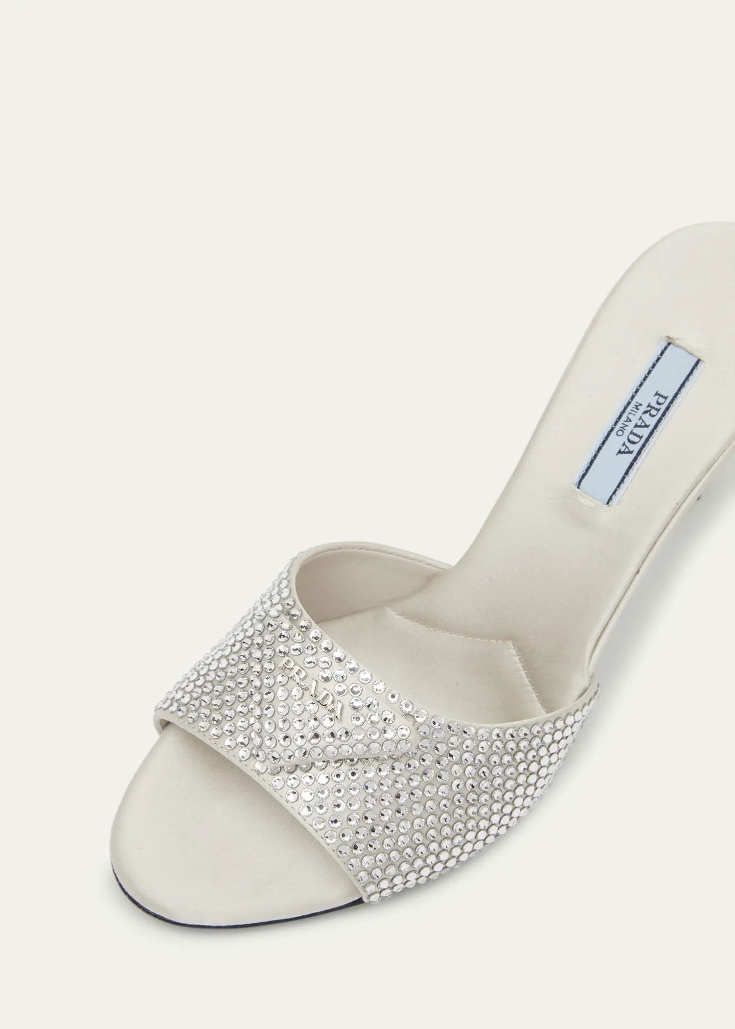 Prada Prada Crystal Stiletto Perla Backless Sandal Mule Heel 36 Size US 6 / IT 36 - 5 Thumbnail