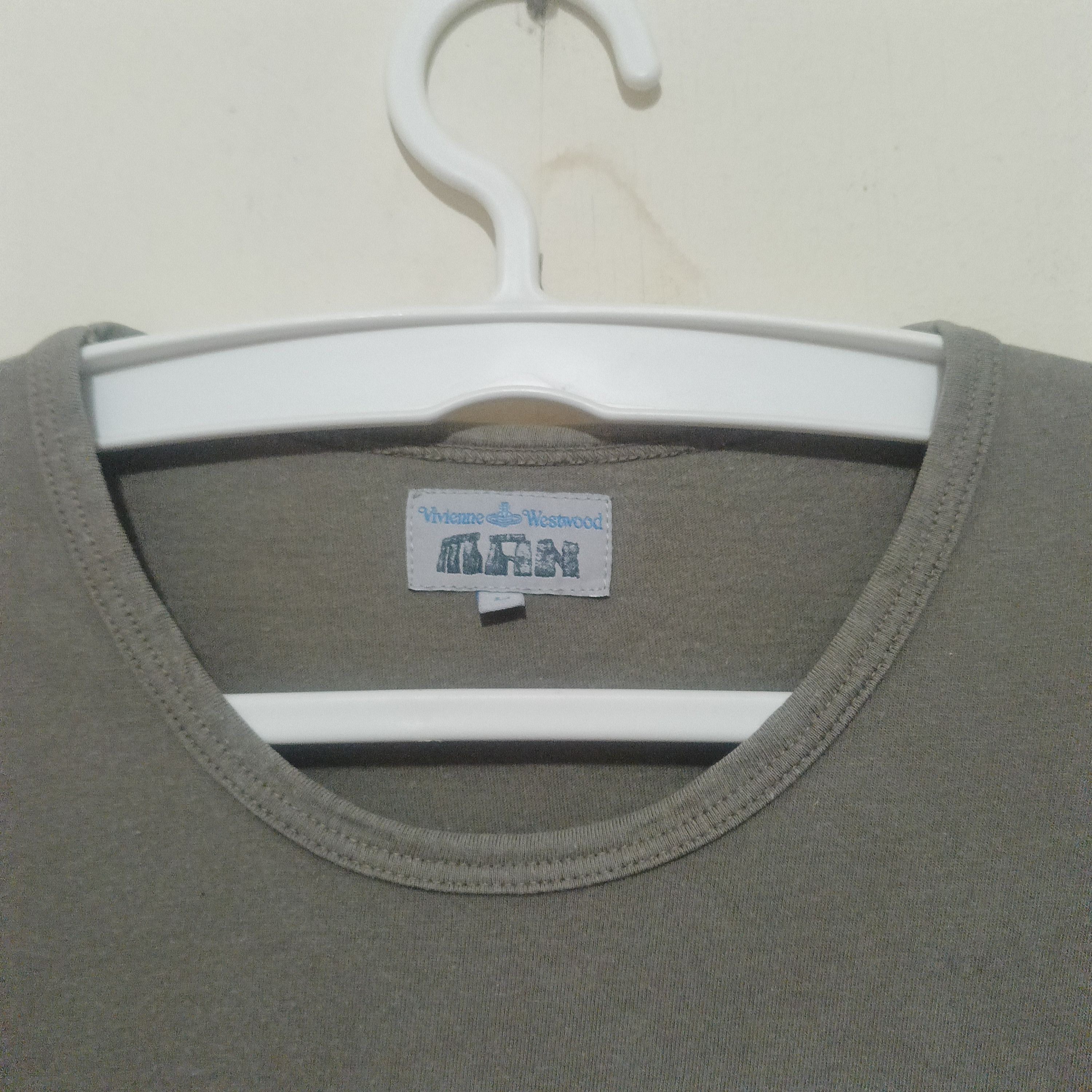 Vivienne Westwood Vtg Vivienne Westwood embroidered Small logo Long Sleeve Size US L / EU 52-54 / 3 - 4 Thumbnail