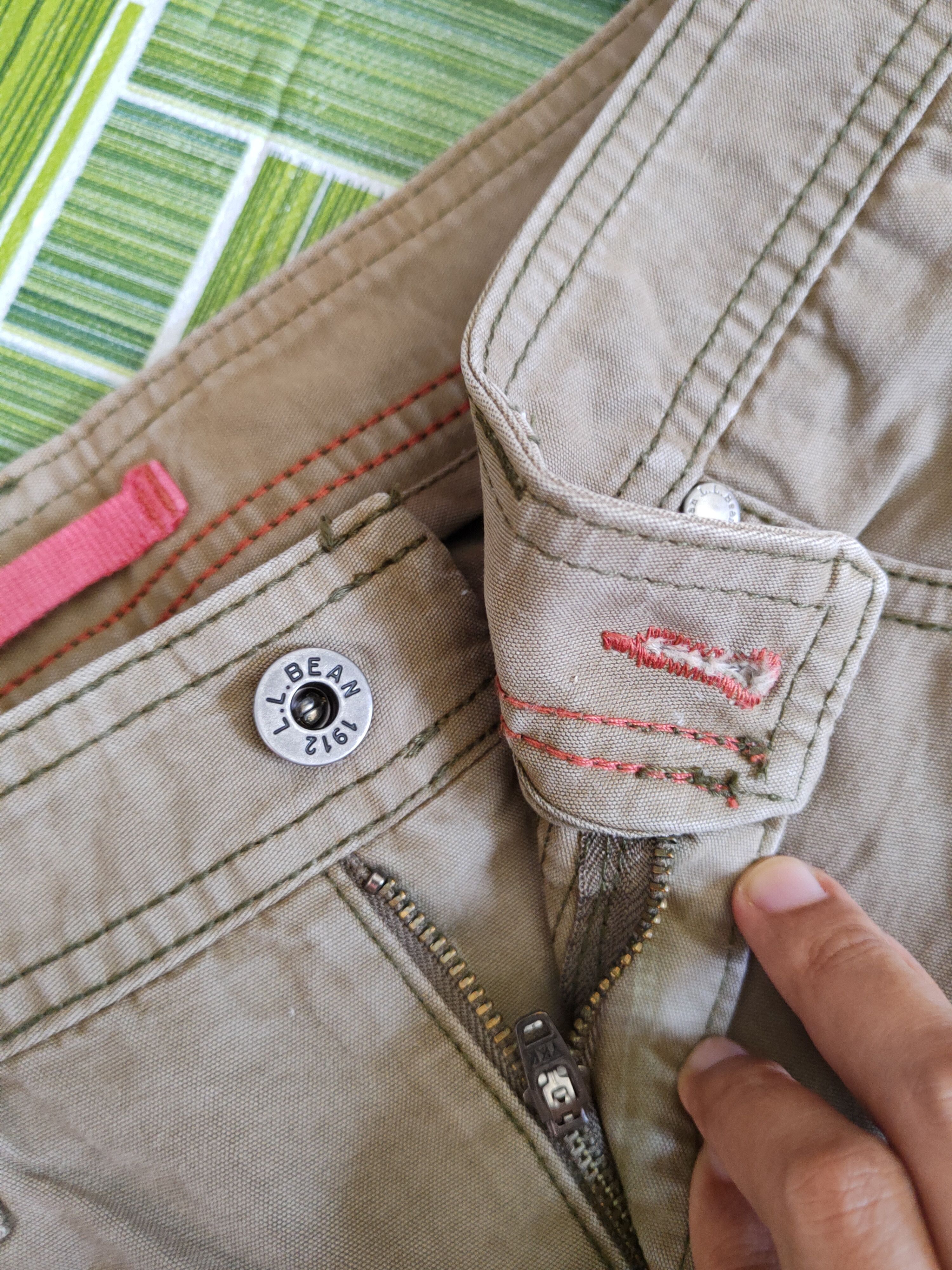 Japanese Brand L.L.Bean Brown Multipocket Tactical Cargo Pants #S1737 Size US 30 / EU 46 - 12 Thumbnail
