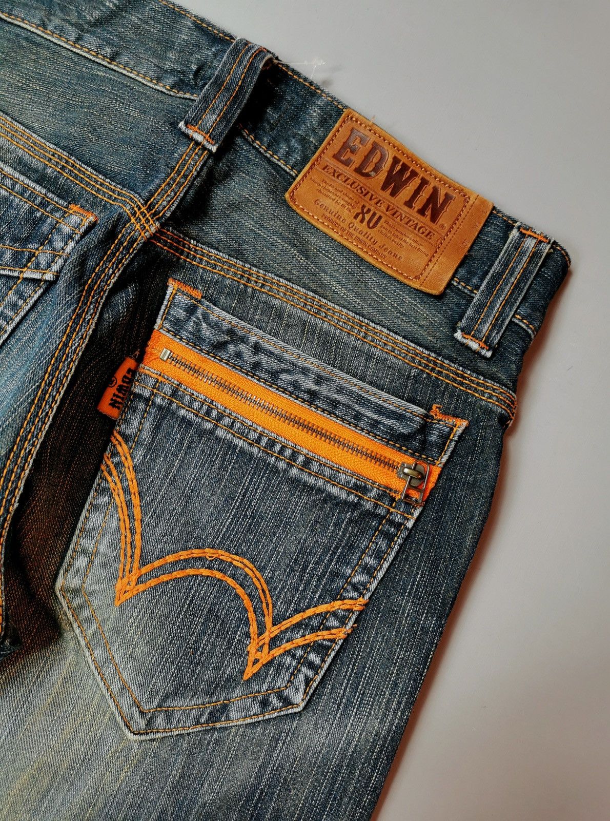 Edwin × Vintage Edwin 403XV Jeans (LG52) Size US 30 / EU 46 - 5 Thumbnail
