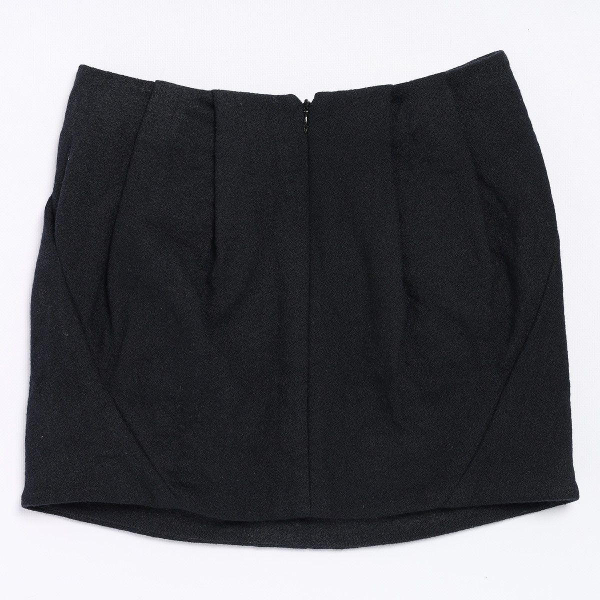Marni Marni Wool Mini Skirt Navy Size 26" / US 2 / IT 38 - 9 Thumbnail