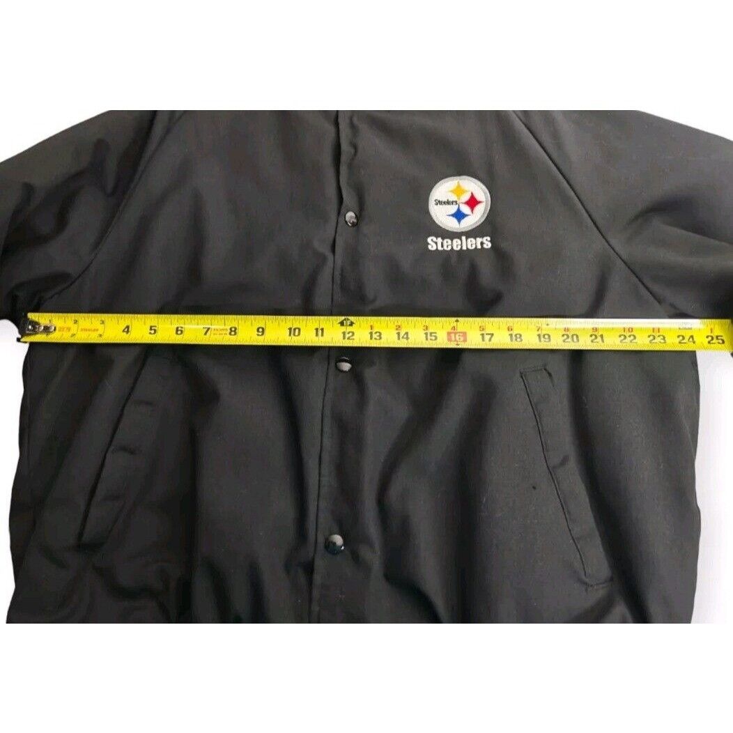 Vintage Vintage Pittsburgh Steelers Bomber Jacket Black Size Large W Size US L / EU 52-54 / 3 - 6 Thumbnail