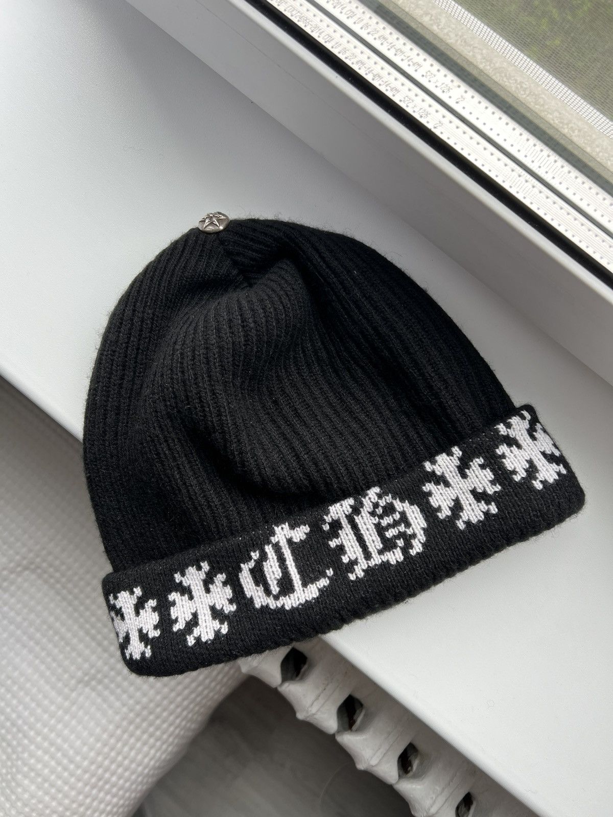 Chrome Hearts Chrome Hearts Big Daddy Cashmere Beanie | Grailed