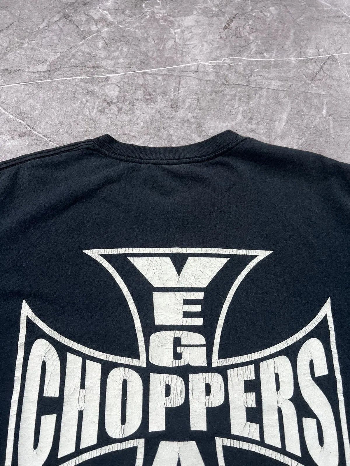 West Coast Choppers Vest coast vegas choppers vintage big logo t shirt Size US L / EU 52-54 / 3 - 6 Thumbnail