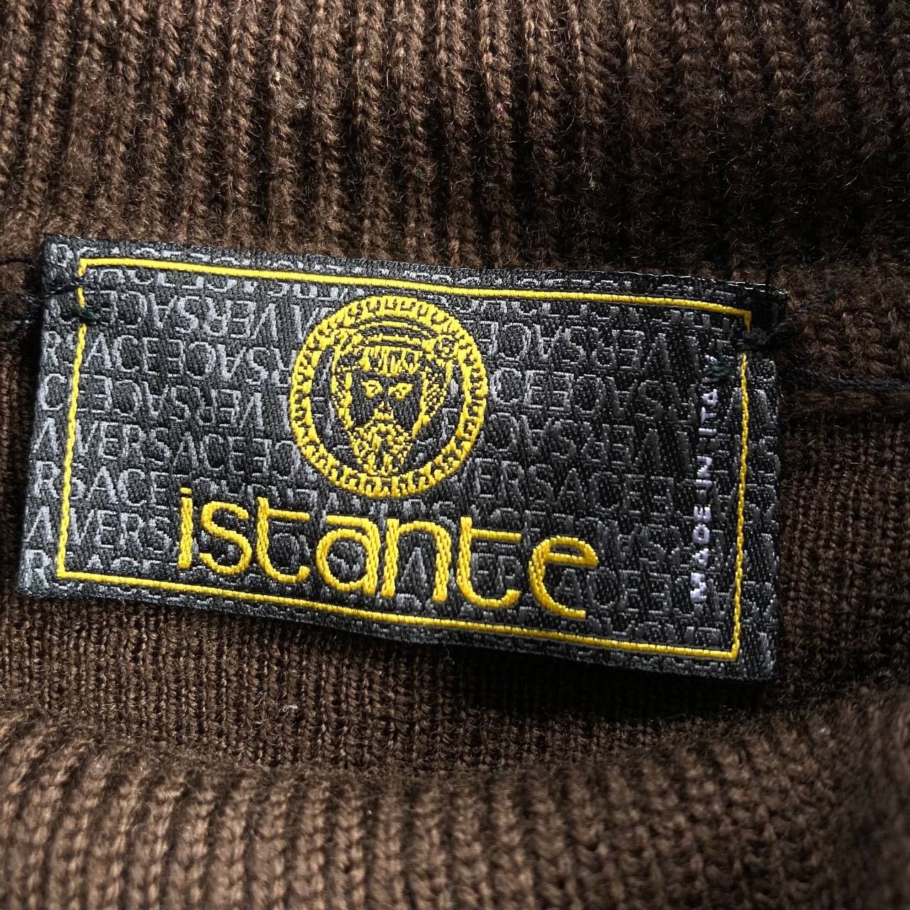 Versace Vintage 90’s Turtleneck Pullover Sweater Size US L / EU 52-54 / 3 - 7 Thumbnail