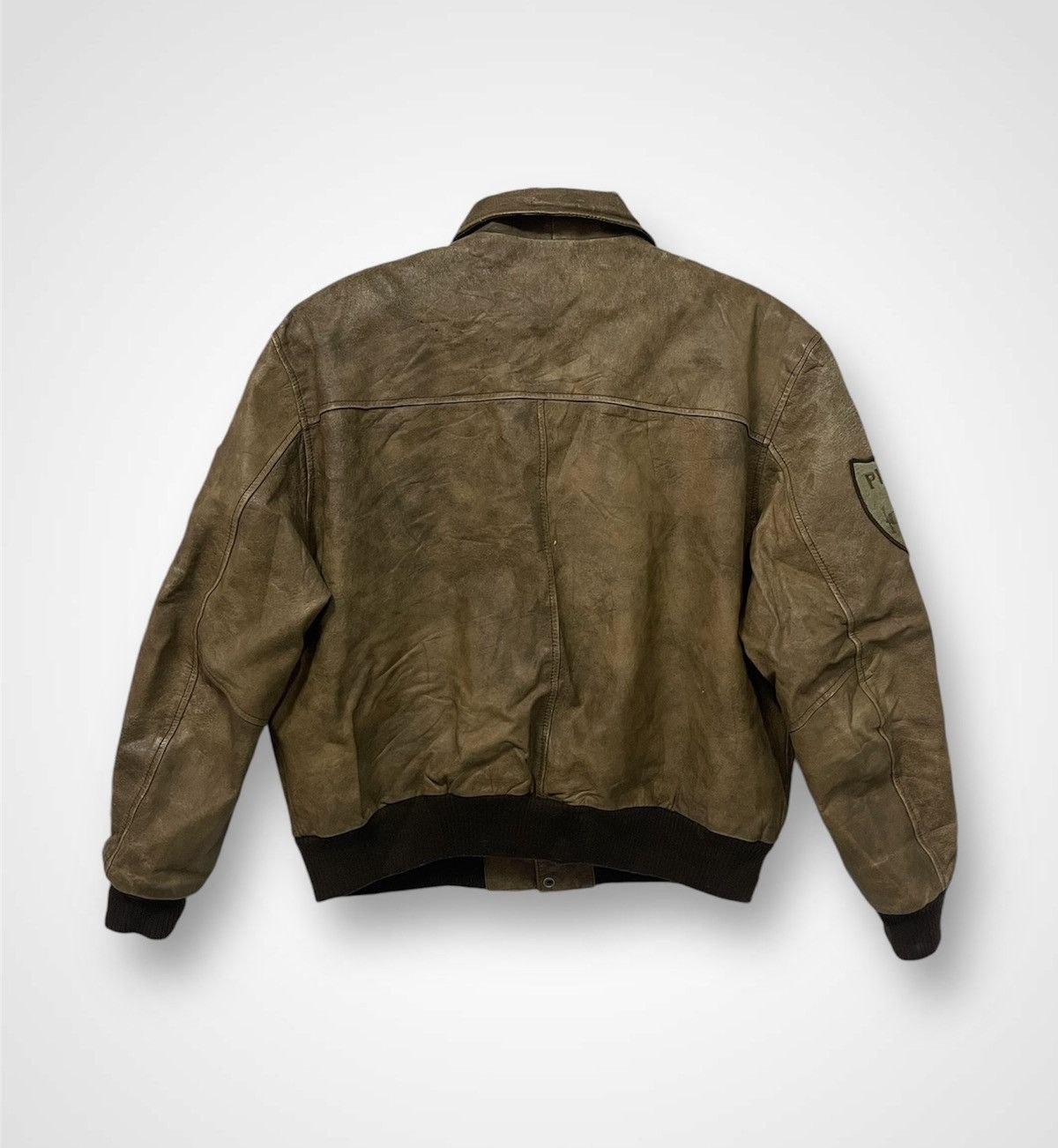 Japanese Brand Unbrand Genuine Leather Jacket Size US L / EU 52-54 / 3 - 2 Thumbnail