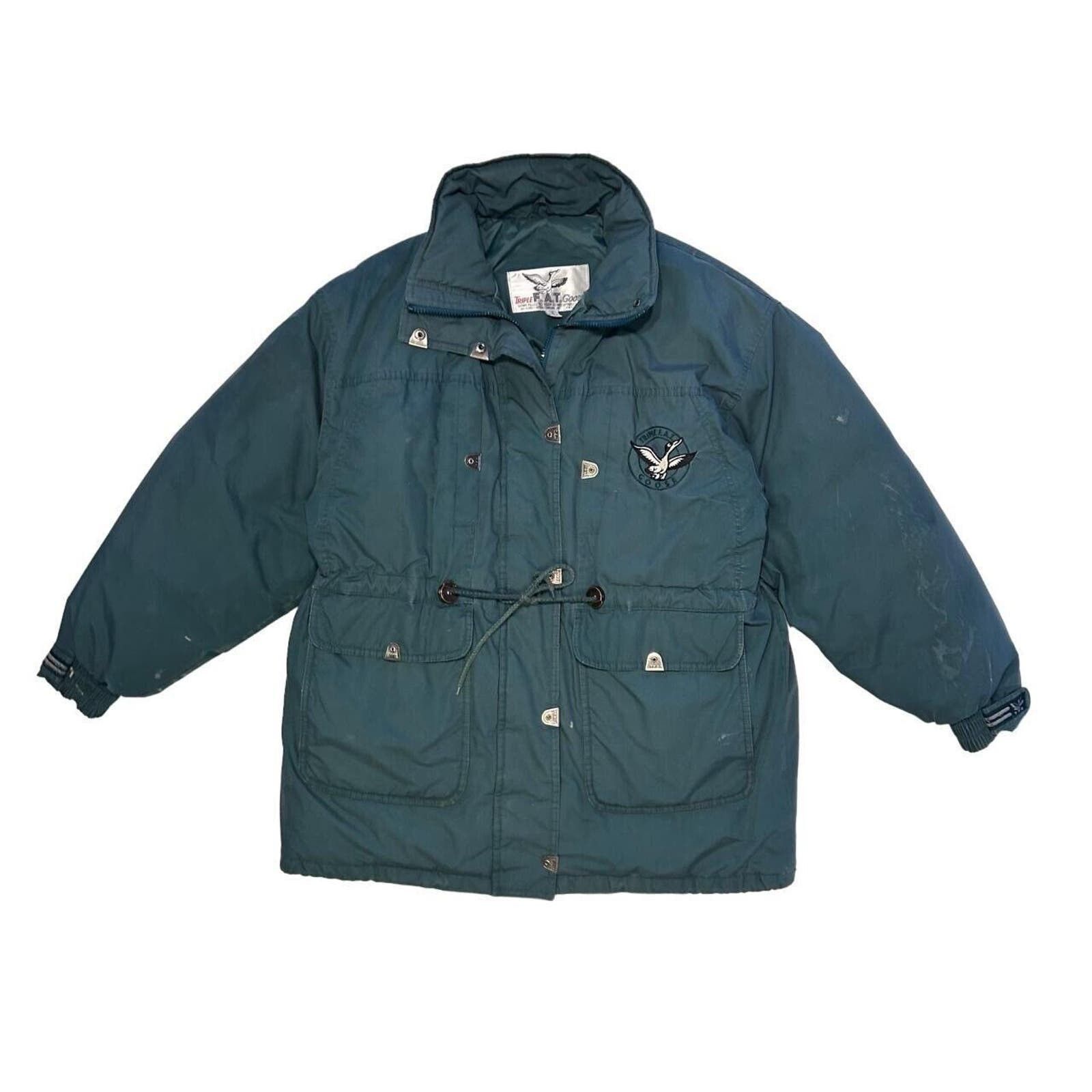 Vintage Triple FAT Goose Mens Jacket Down puffer Vintage M