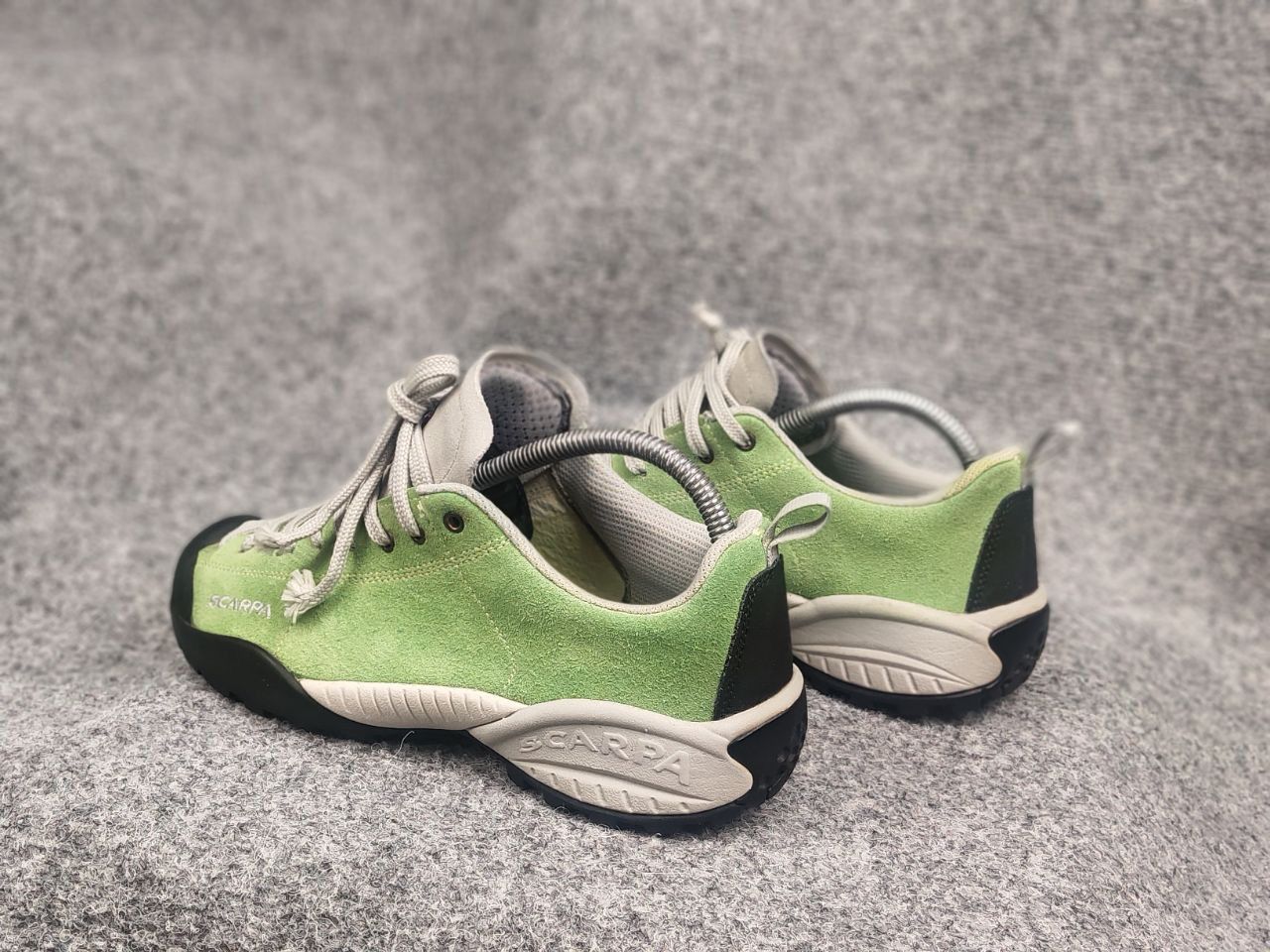 Vibram Scarpa Mojito Sneaker Green Lace Up Leather Walking Shoes Size US 6 / EU 39 - 13 Thumbnail
