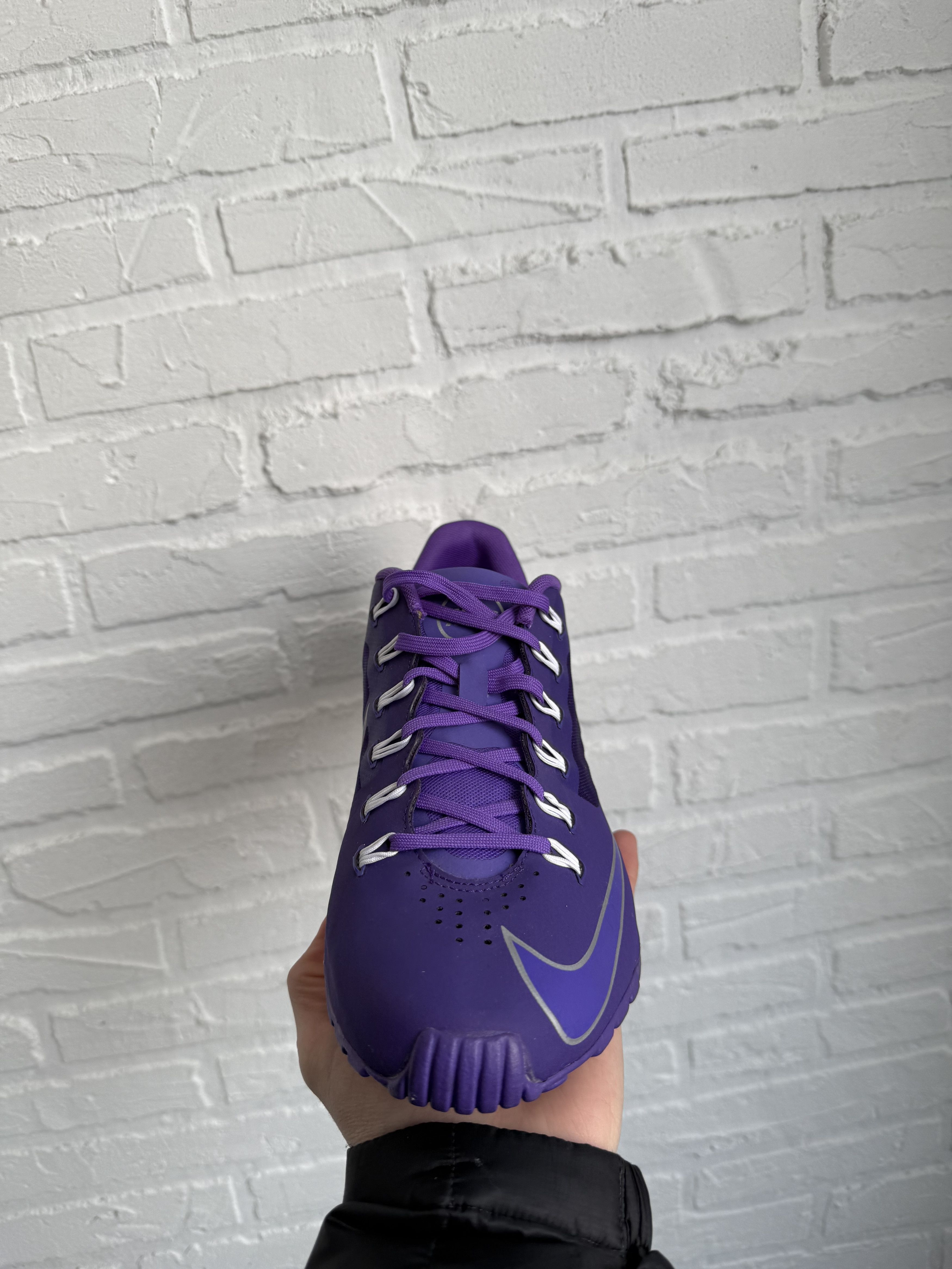 Nike 2014 Nike shox r4 superfly violet silver sneakers Size US 9 / EU 42 - 5 Thumbnail