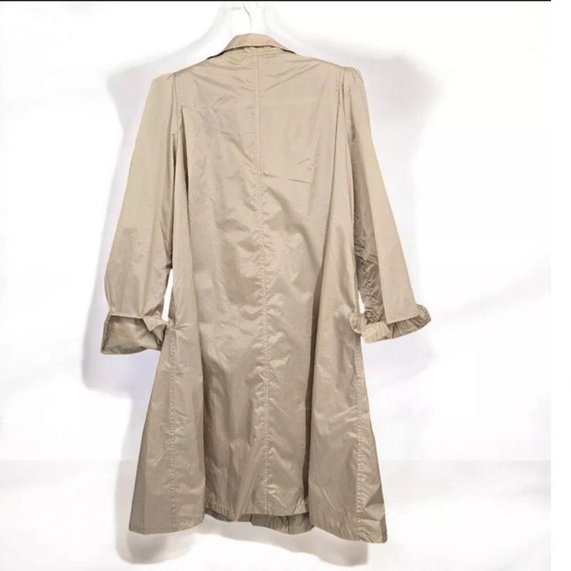 Vintage Vintage 70s Saxton Hall Khaki Rain Coat Trench Jacket Small Size S / US 4 / IT 40 - 2 Thumbnail