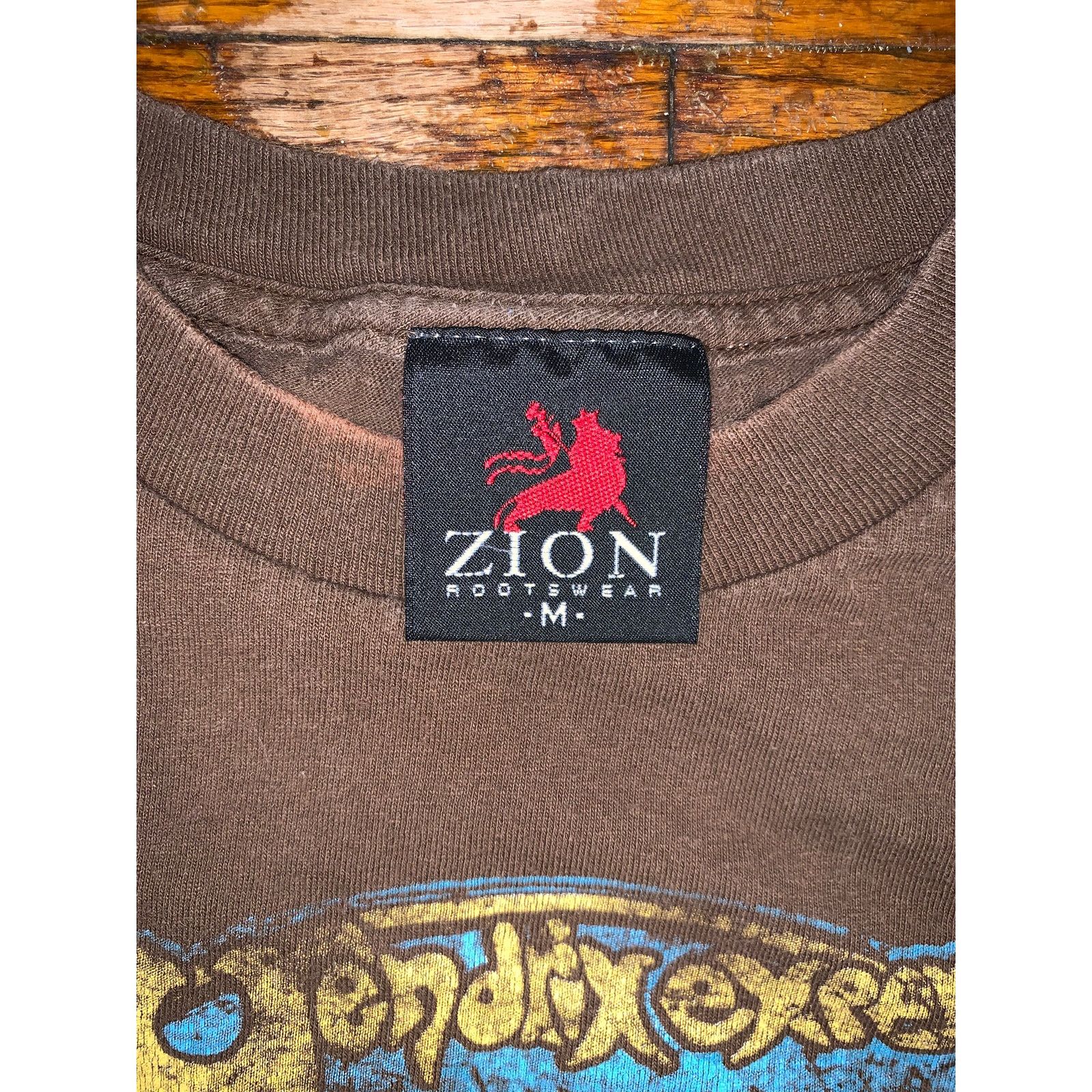 Band Tees × Other × Zion Rootswear Jimi Hendrix Experience T Shirt Medium Brown Band Graphic Size US M / EU 48-50 / 2 - 4 Thumbnail