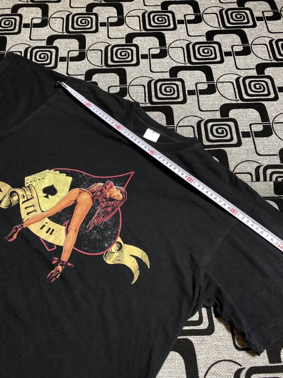 Affliction × Japanese Brand Y2K Affliction Style All Over Print T Shirt Tee Tapout Japan Size US XL / EU 56 / 4 - 9 Thumbnail
