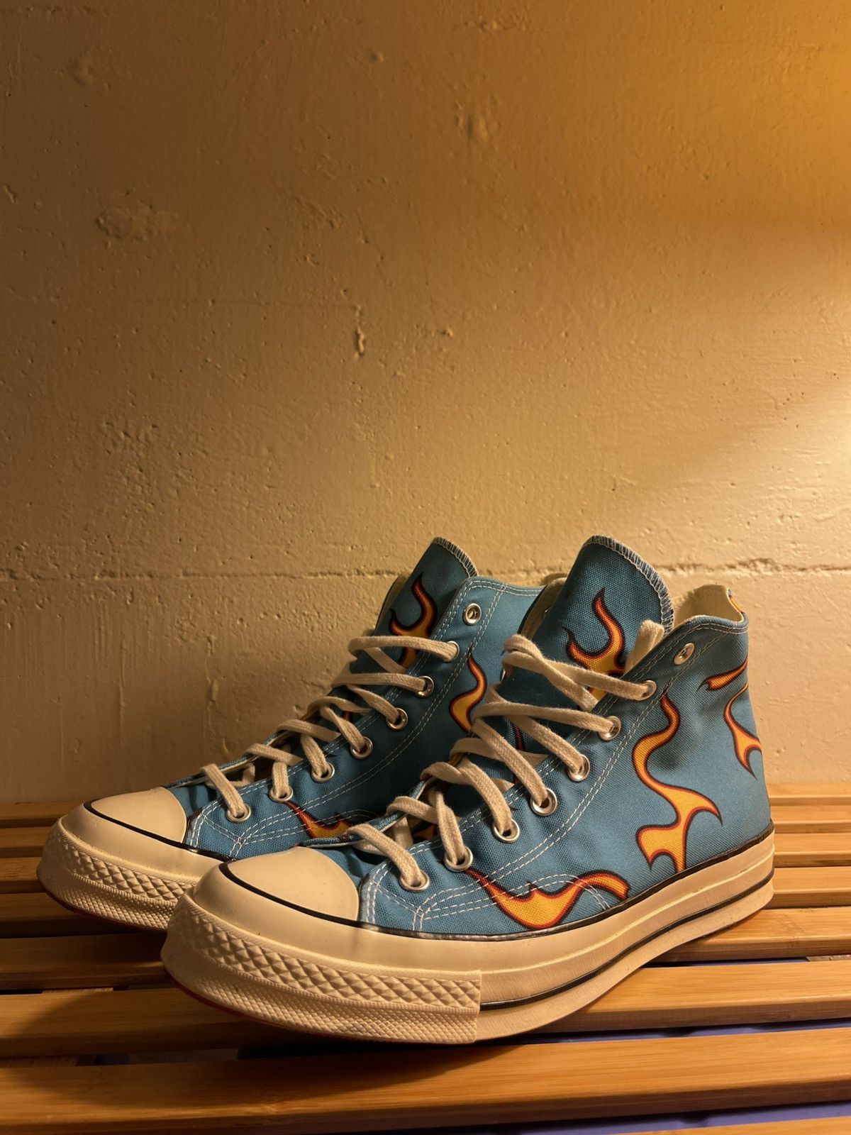 Converse × Golf le Fleur Converse Golf Le fluer Flame Hi Top Sneakers Size US 10 / EU 43 - 1 Thumbnail
