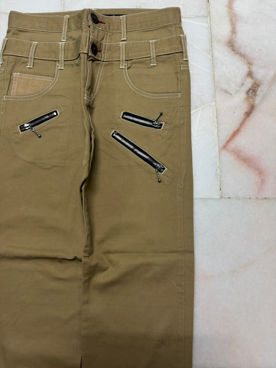 semanticdesign 💥Double Waist💥Vintage Y2K SemanticDesign Multi-Zipper Pants Size US 29 - 5 Thumbnail