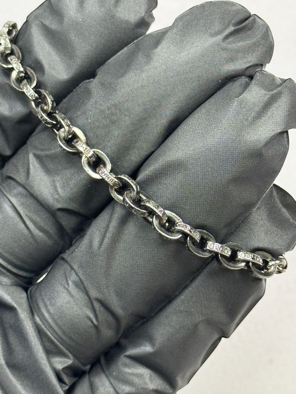 Chrome Hearts Chrome Hearts Paper Chain 7-Inch Bracelet(.925 Silver) Size ONE SIZE - 5 Thumbnail