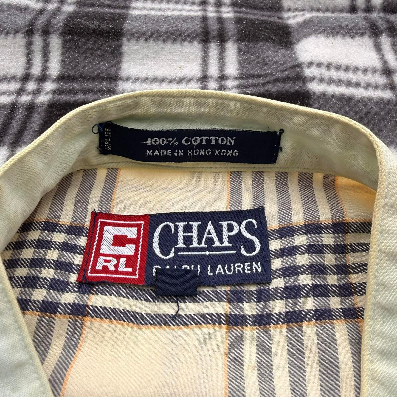 Chaps Ralph Lauren Vintage 90s Chaps Ralph Lauren Plaid Button Down Shirt Large Size US L / EU 52-54 / 3 - 4 Thumbnail
