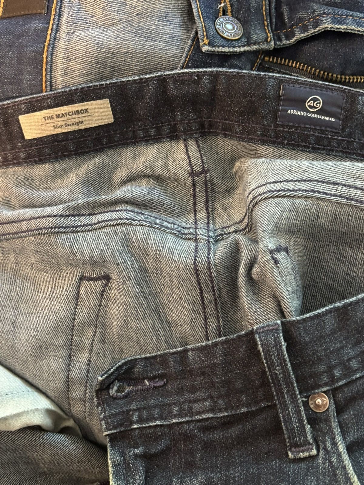AG Adriano Goldschmied AG Adriano Goldschmied 38x34 Blue Jeans Size US 38 / EU 54 - 3 Thumbnail