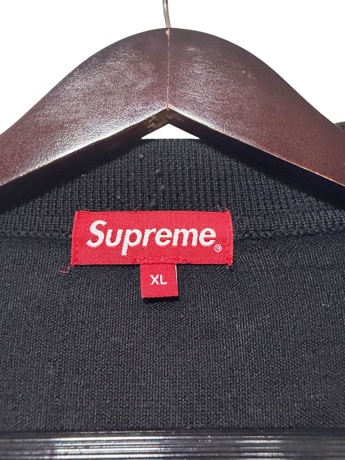 Supreme Supreme Corner Stripe Polo 100% Wool Sweater SS19 Size XL Size US XL / EU 56 / 4 - 3 Thumbnail