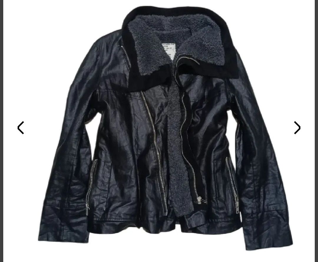 Ekam VKEI WAXED ASYMMETRIC JACKET Size S / US 4 / IT 40 - 5 Thumbnail