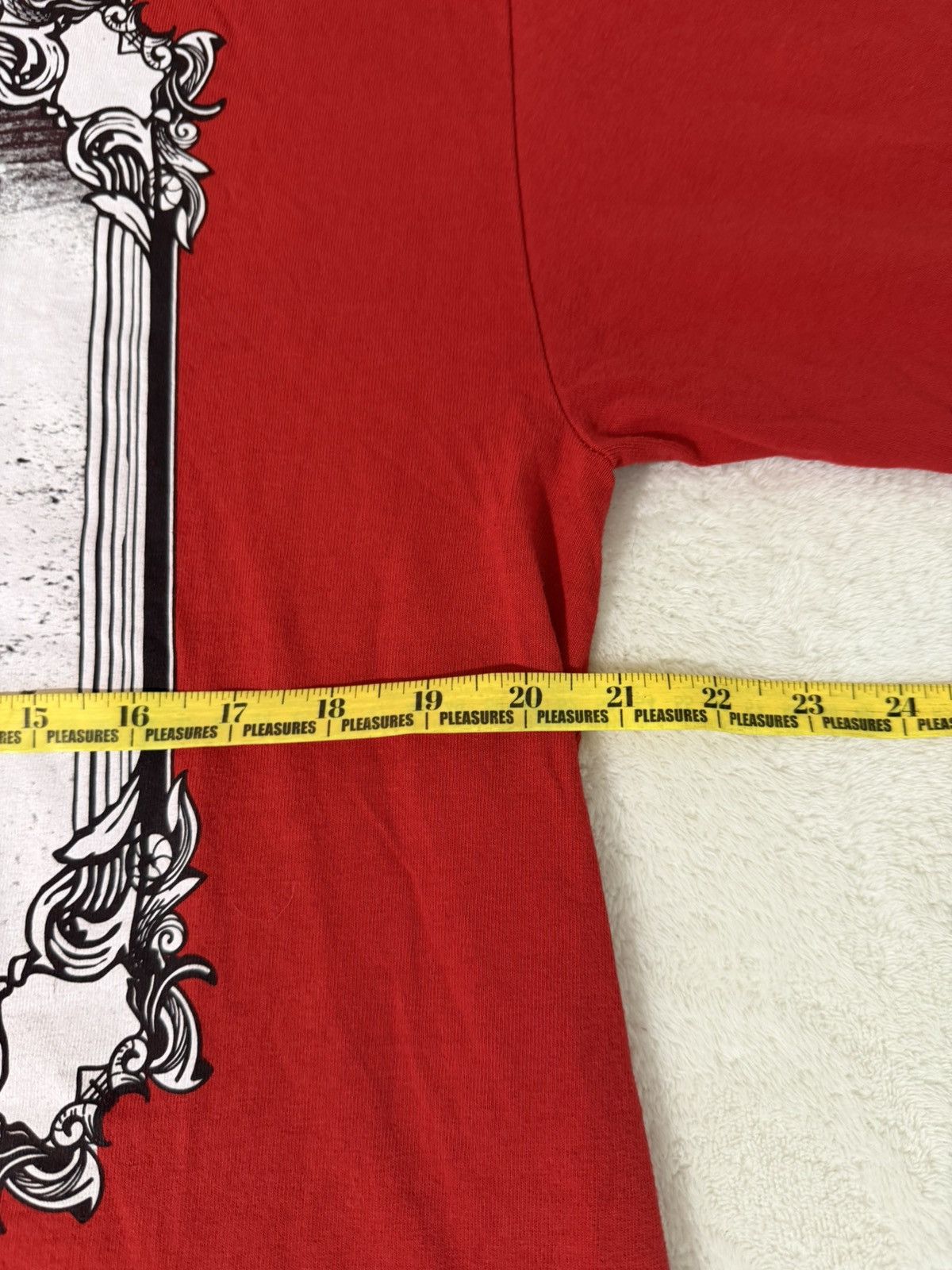 Pleasures Pleasures “Bulls On Parade” Red Long Sleeve T-Shirt Size US L / EU 52-54 / 3 - 3 Thumbnail