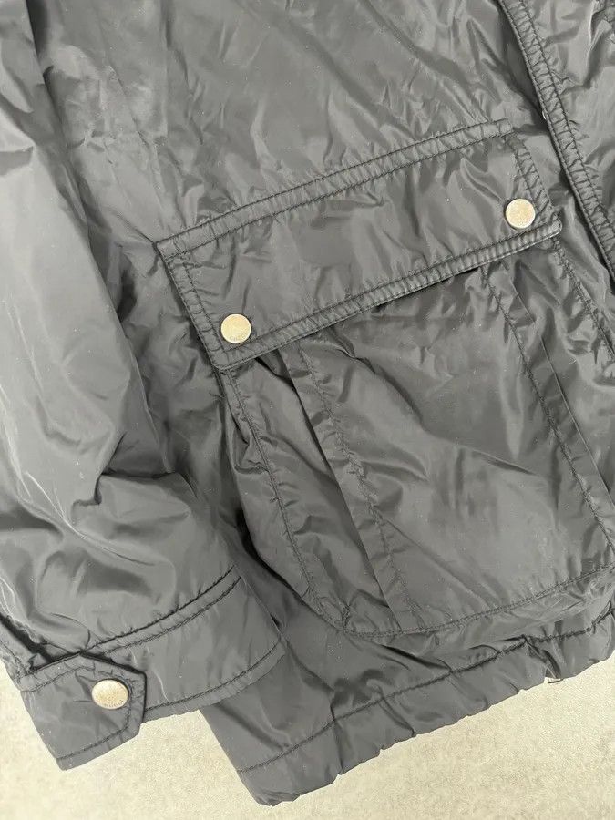 Gucci AW2013 Gucci Black Long Windbreaker Hooded Jacket Size US M / EU 48-50 / 2 - 12 Thumbnail