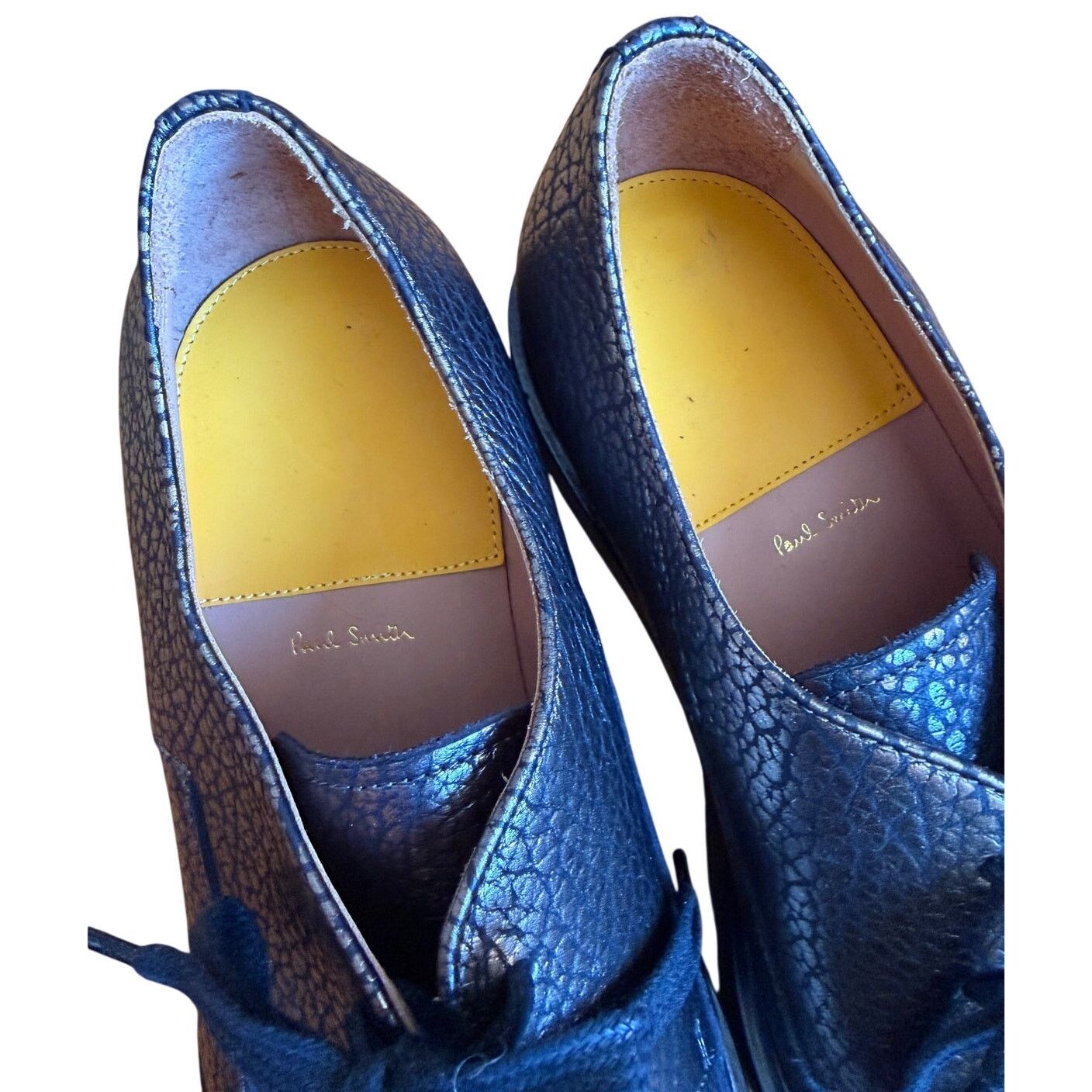 Paul Smith Paul Smith Metallic Leather Turner Oxford Size US 10 / EU 43 - 5 Thumbnail