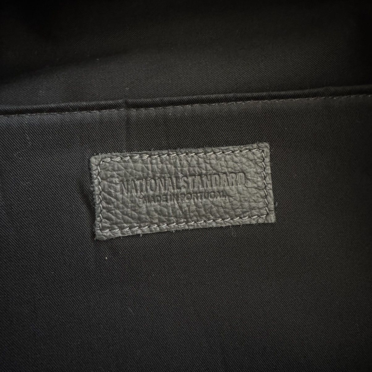 National Standard Charcoal Grey Multi Material Functional Backpack Size ONE SIZE - 10 Thumbnail