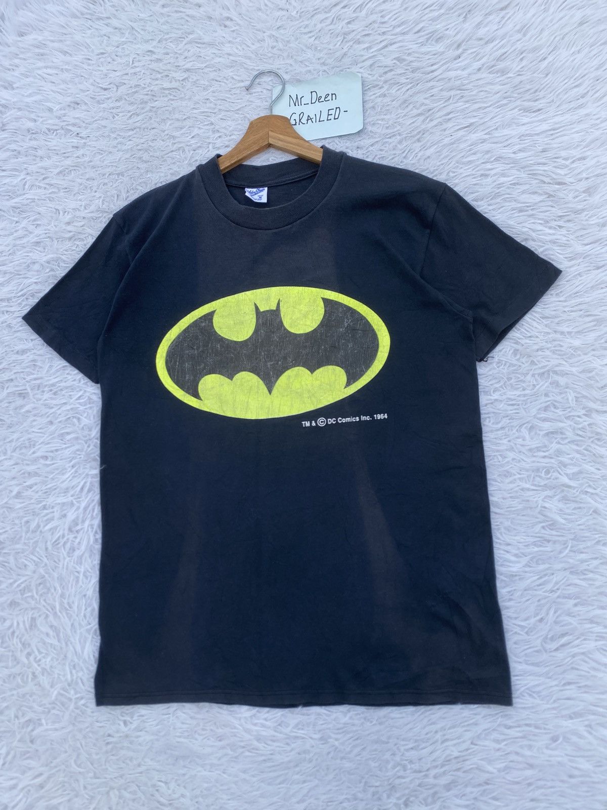 DC Comics Rare Vintage 90s Batman DC Comics Inc 1964 Tshirt Size US M / EU 48-50 / 2 - 4 Thumbnail