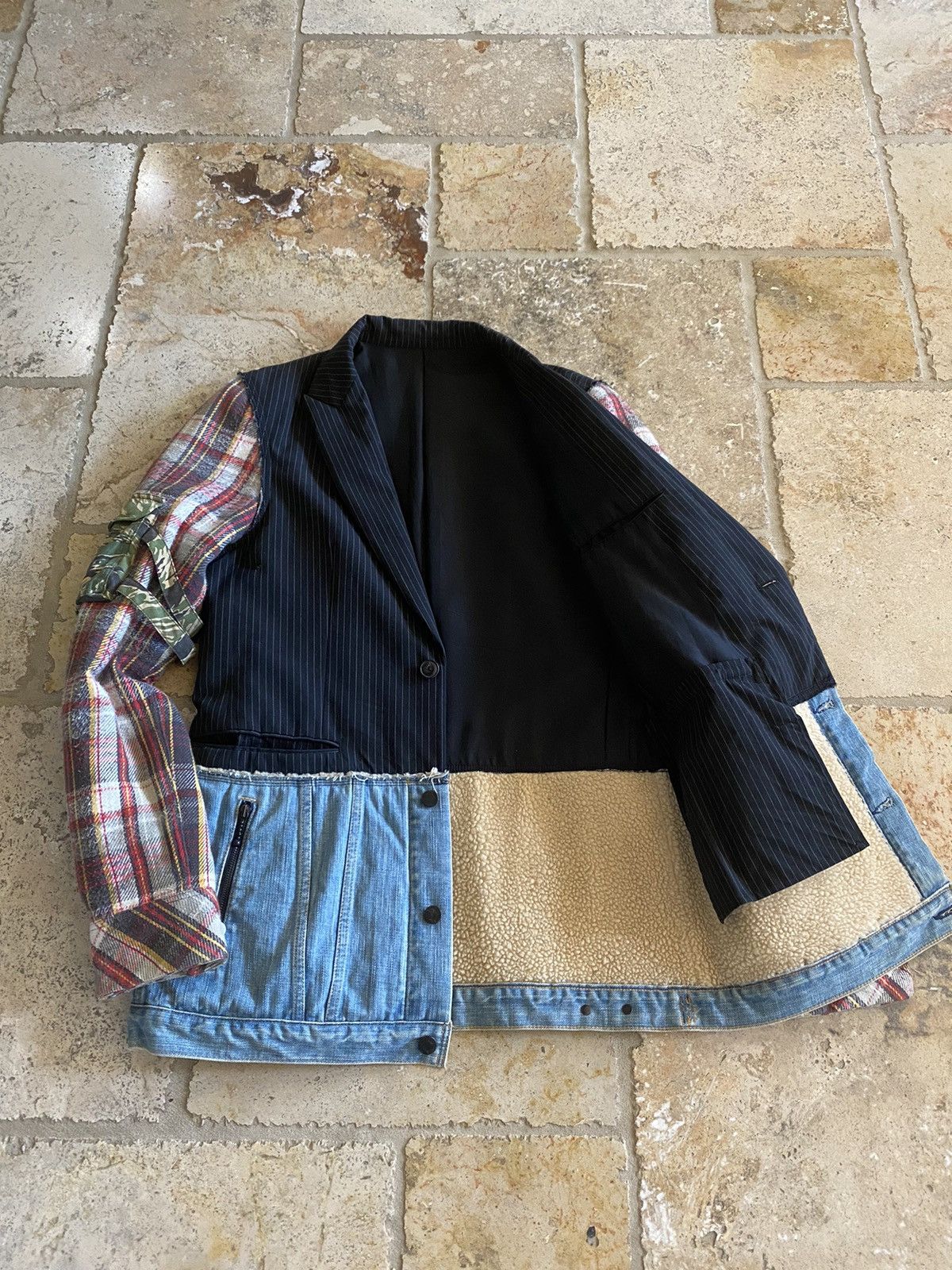 Number (N)ine Number (N)ine 2005 The High Streets hybrid blazer size 4 Size US XL / EU 56 / 4 - 2 Thumbnail