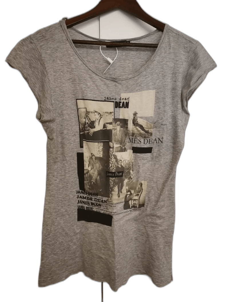 Dolce & Gabbana Dolce&Gabbana Gray Short Sleeve T-Shirt Size US M / EU 48-50 / 2 - 1 Thumbnail