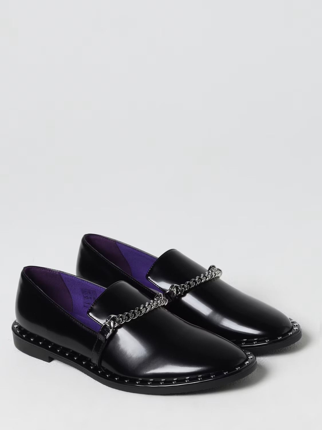 Stella McCartney o1s22i1n1024 Falabella Loafers in Black Size US 10 / IT 40 - 2 Thumbnail