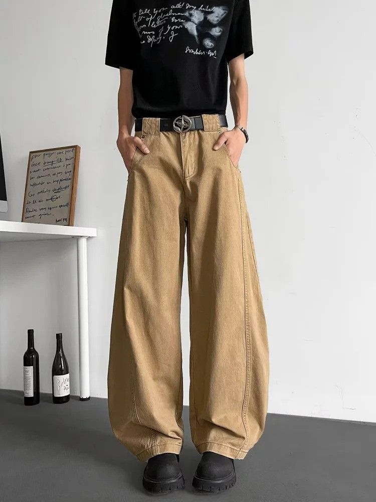 Y2K Fashion Patchwork Baggy Jeans