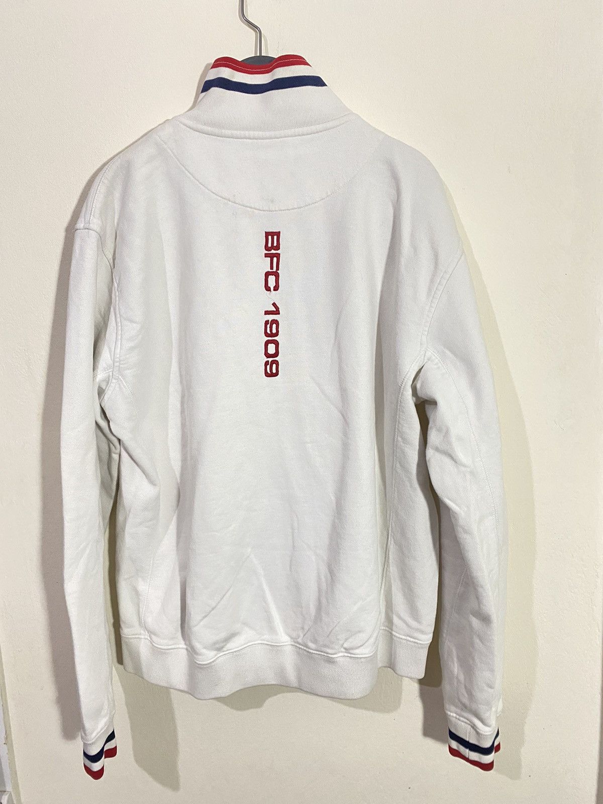 Macron Bolonga fc retro 2000s cotton jacket Size US XL / EU 56 / 4 - 2 Thumbnail