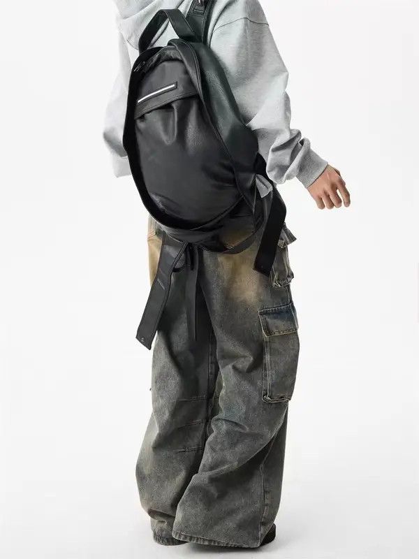 VIBE Vintage High Street Hip Hop Multi-Pocket Jeans Size US 32 / EU 48 - 7 Thumbnail