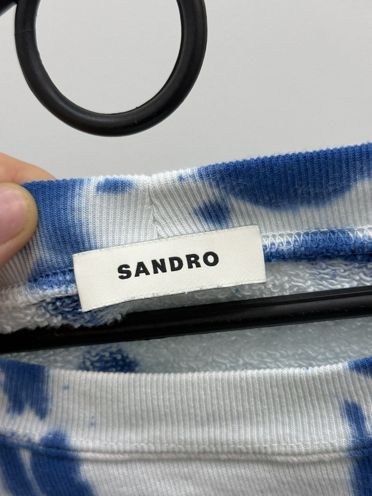 Sandro Sandro Oversized Tie Dye Crewneck Sweatshirt Size S / US 4 / IT 40 - 3 Thumbnail