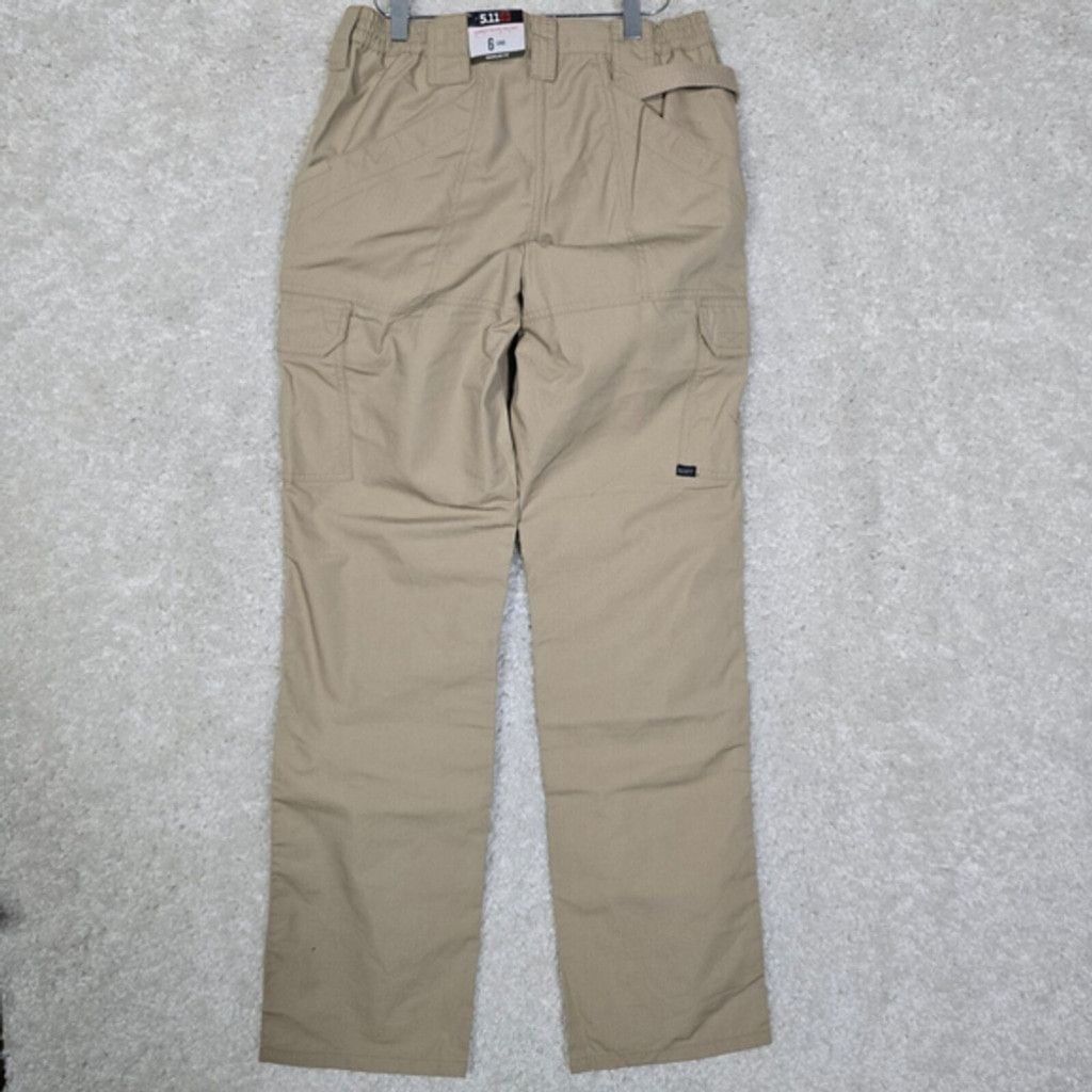 5.11 511 Tactical Pants Womens 6 Long Brown‎ Taclite Cargo New Size 28" / US 6 / IT 42 - 4 Thumbnail