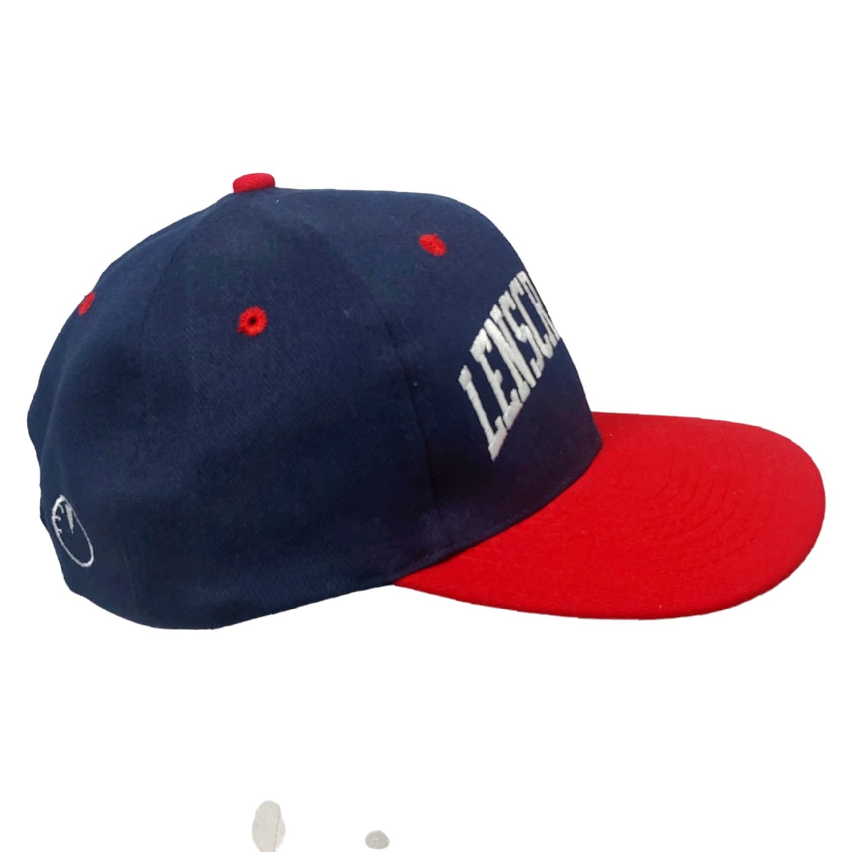 Vintage VINTAGE LensCrafters Eyeglasses Cap Hat Unisex Adults Adjustable Canvas Snapback Promotional Blue Red Casual Travel Workwear Size ONE SIZE - 3 Thumbnail